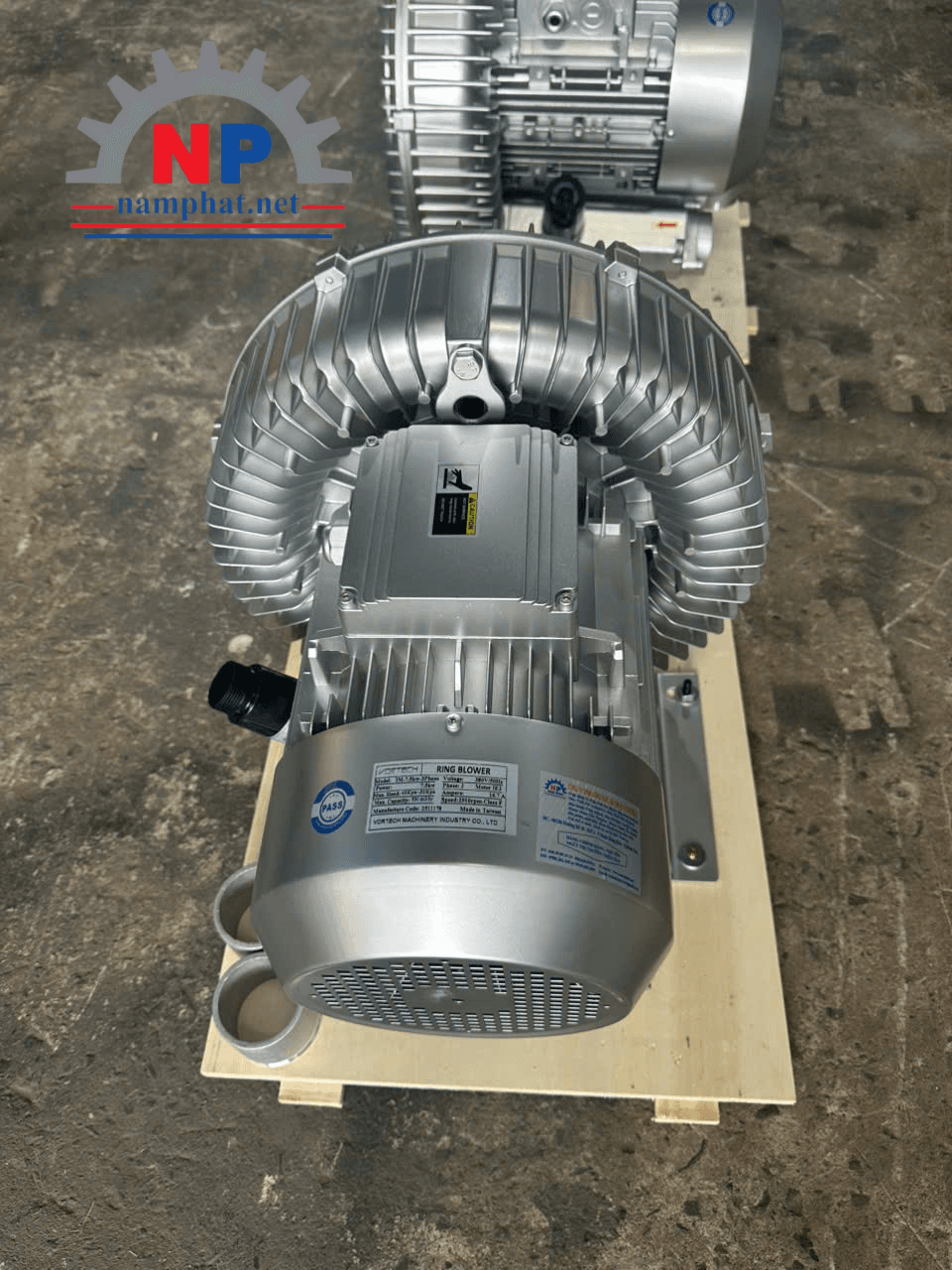 máy thổi khí con sò Vortech IM 0.7kW
