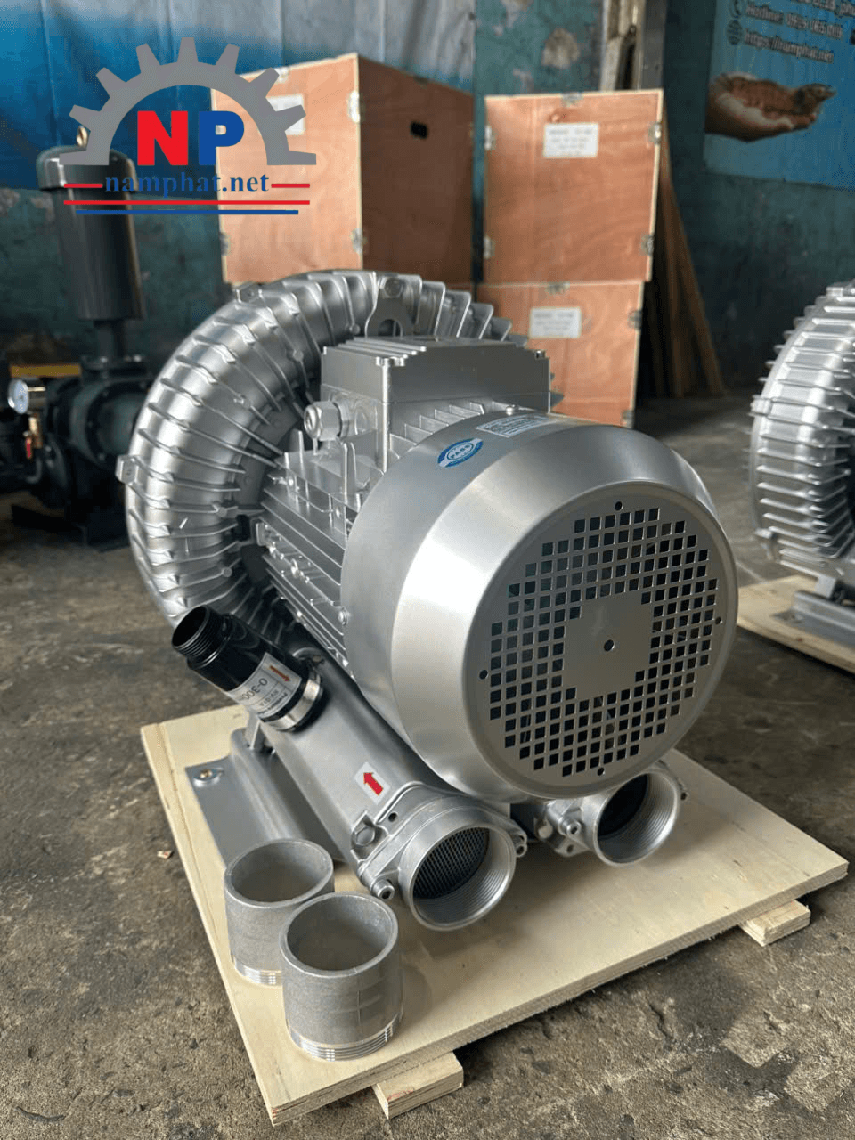 Máy thổi khí con sò Vortech 2IM-1.3kW (1.5 HP)
