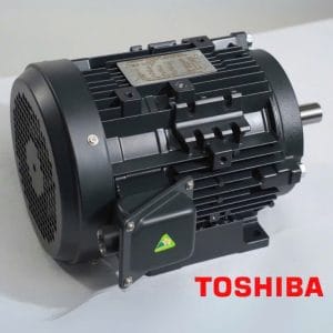 motor toshiba IE3 chân đế 2 cực