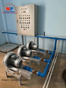 lắp đặt máy thổi khí con sò vortech